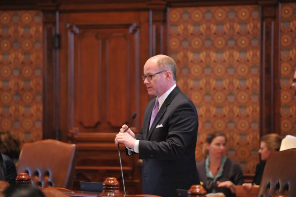 HarmonSpeaks on the Senate floor