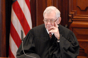 Former Illinois Supreme Court chief justice Thomas Fitzgerald